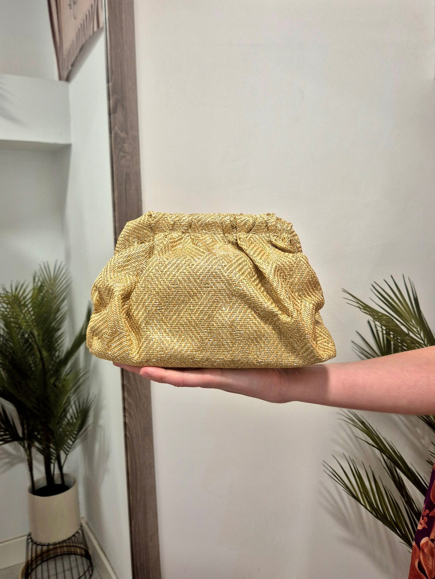 BOLSO DORADO BISAGRA