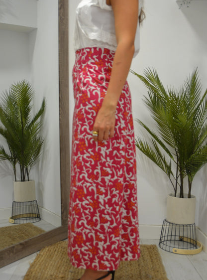 FALDA FUCSIA