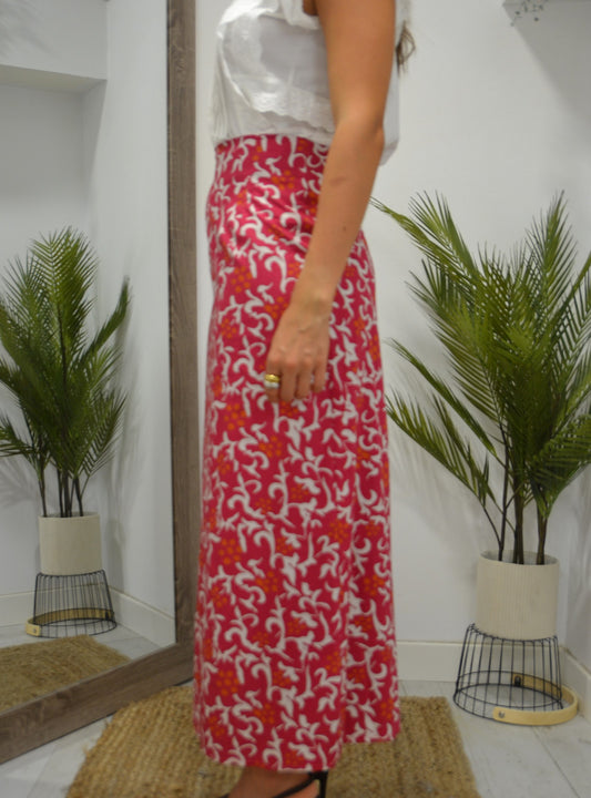 FALDA FUCSIA