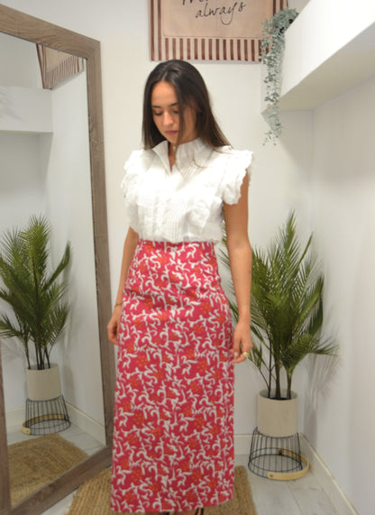 FALDA FUCSIA