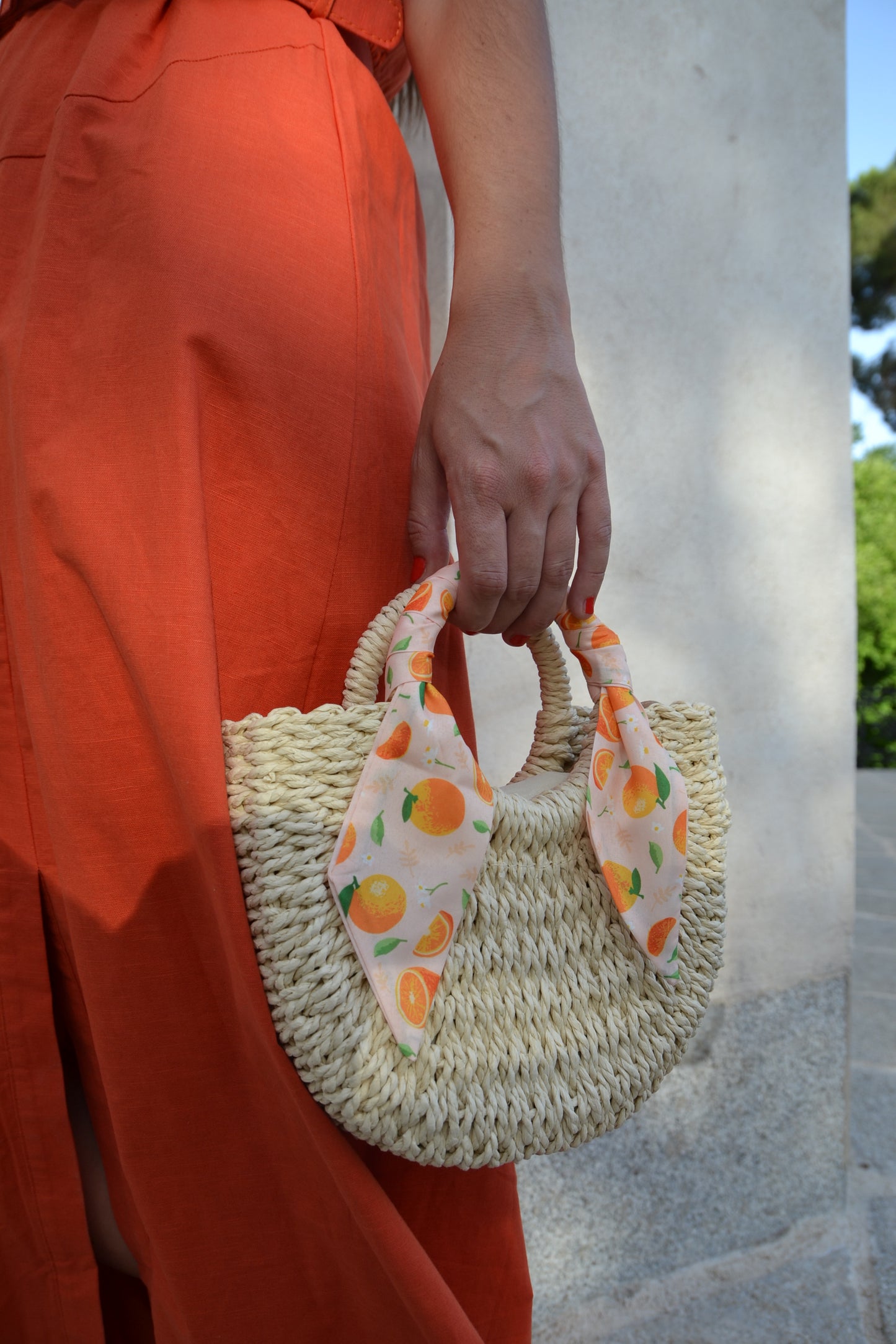 BOLSO RAFIA LAZO
