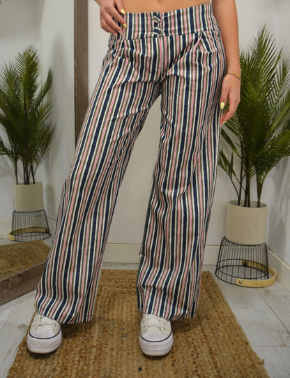 PANTALÓN RAYAS CLARO