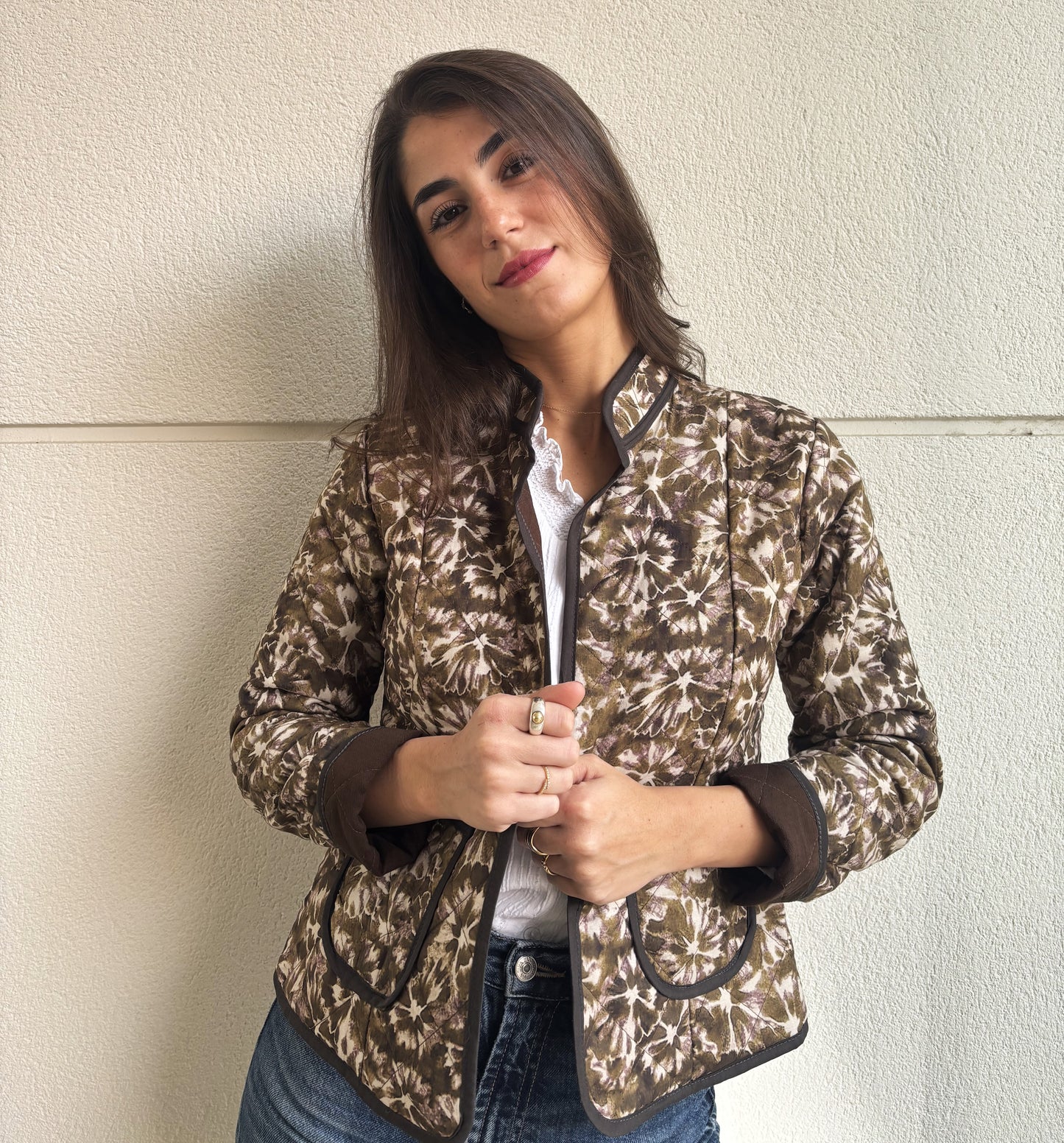 CHAQUETA OLIVA
