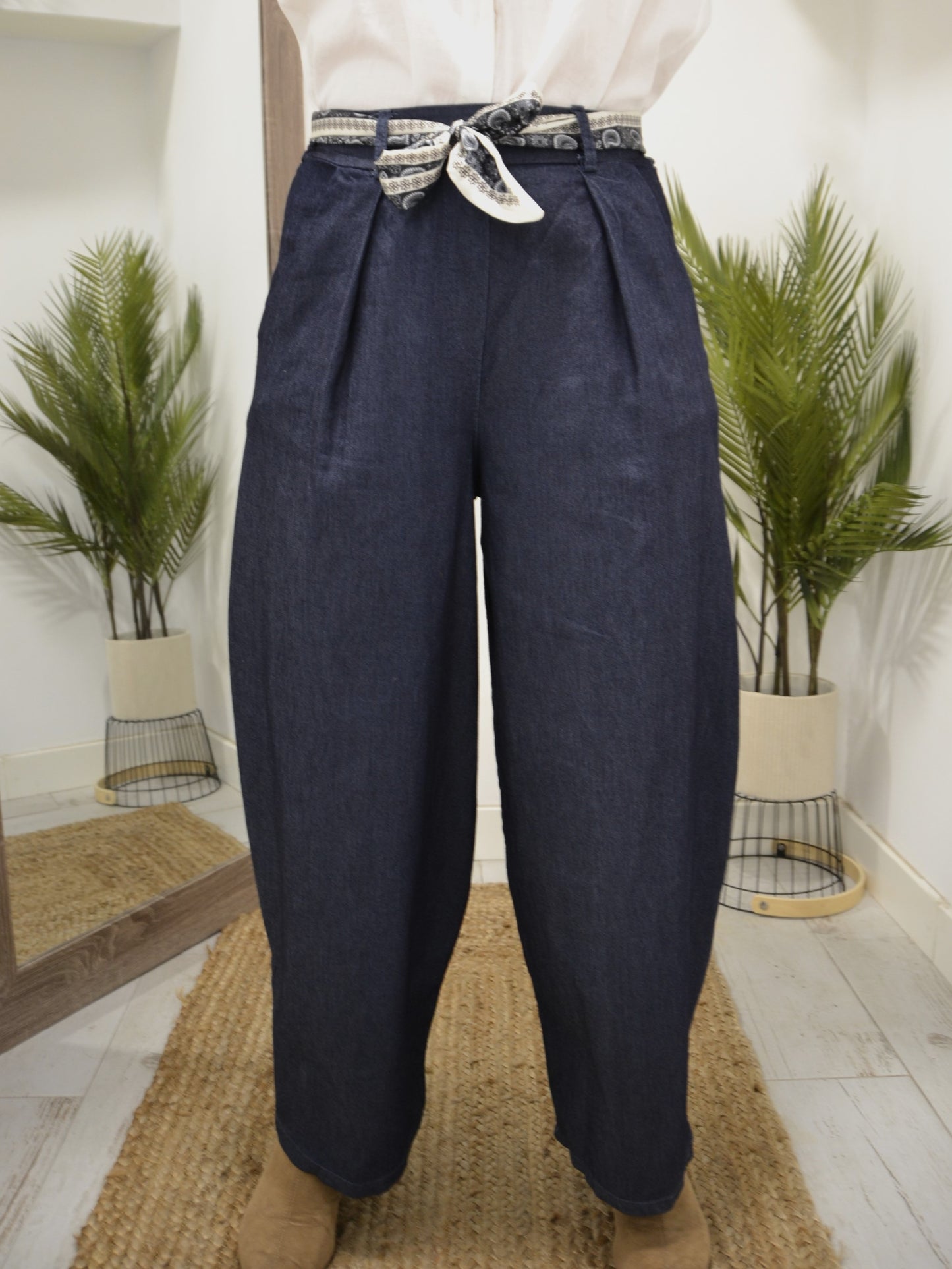 PANTALÓN DENIM BALLON
