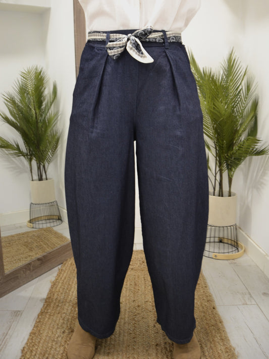 PANTALÓN DENIM BALLON