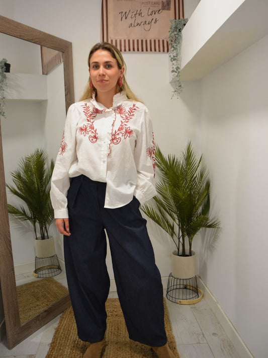 PANTALÓN DENIM BALLON